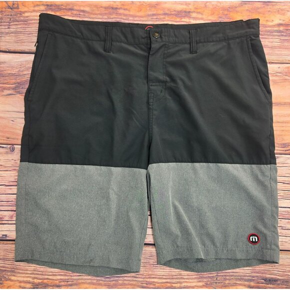 Travis Mathew Mens Two-Tone Golf Shorts Size 38 - Picture 1 of 9